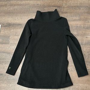 Dudley Stephens black vello fleece cobble hill size small EUC